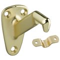 National Hardware Gold Zinc Die Cast w/Steel Strap Handrail Bracket 3-5/16 in. L N243-667